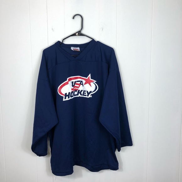 Vintage USA Hockey Jersey Sz XL - Picture 1 of 6